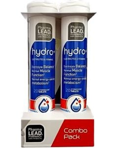 PharmaLead Promo Hydro+ Electrolytes & Vitamins 2x20 Effervescent Tablets