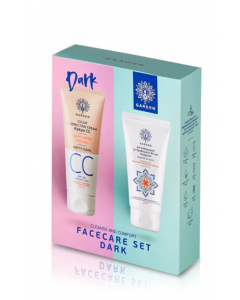 Garden Promo Cleanse and Comfort Facecare Set Dark CC SPF30 Ενυδατική Κρέμα Προσώπου με Χρώμα 50ml & Αφρίζον Καθαριστικό Τζελ για Πρόσωπο - Μάτια 50ml