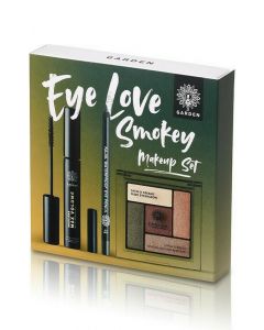 Garden Promo Eye Love Smokey Σετ Μακιγιάζ με 3 Προϊόντα Μάσκαρα Όγκου 9ml & Αδιάβροχο Μολύβι Ματιών 13 Gray Kajal 1.4gr & Παλέτα Σκιών Νο3 6gr