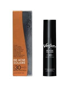 Version BB Acne Solaire  SPF30 Cover Anti-acne & Anti-wrinkle Face Cream 50ml