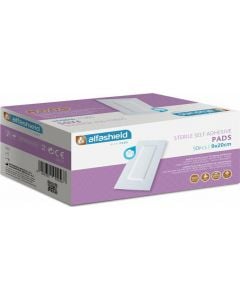 Karabinis Medical Alfashield Αποστειρωμένα Αυτοκόλλητα Επιθέματα 9x20cm 50τμχ