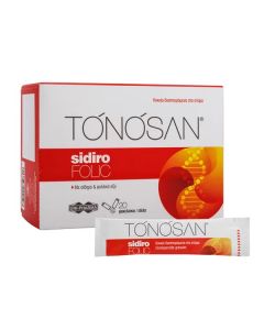 Uni-Pharma TONOSAN SidiroFOLIC 20 Sachets Με σίδηρο & φυλλικό οξύ