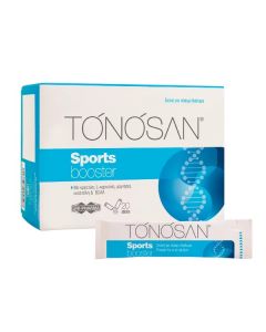 Uni-Pharma TONOSAN Sports booster 20 Sticks Με κρεατίνη, L-καρνιτίνη, μαγνήσιο ινοσιτόλη & BCAA 