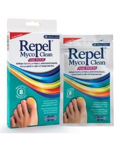 Repel Myco Clean Nail Patch 28pcs Hydrogel Patches for Nails with Fungal Infection