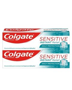 Colgate Sensitive Pro Relief 2 x 75ml Οδοντόκρεμα για Άμεση Ανακούφιση