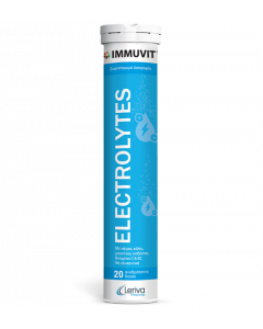 Immuvit Electrolytes Συμπλήρωμα Διατροφής που Περιέχει Μίγμα Ηλεκτρολυτών 20tabs