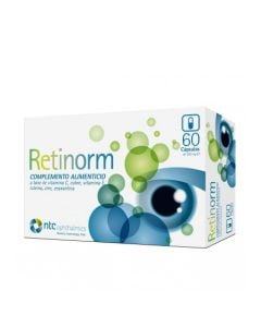 Rafarm Retinorm 720mg 60caps Συμπλήρωμα Διατροφής για την Υποστήριξη της Υγείας των Ματιών