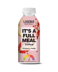 Amhes Pharma LOSEBiG It'a A Full Meal 332Kcal Strawberry Vanilla Flavoured 500ml 