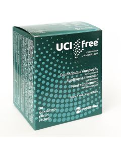 Meditrina UCI-Free® Συμπλήρωμα Διατροφής για Ενίσχυση της Φυσιολογικής Λειτουργίας του Ουροποιητικού 30 Φακελίσκοι