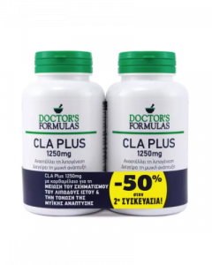 Doctor's Formulas Promo CLA Plus 1250mg 2x60 Caps Weight Loss and Muscle Growth