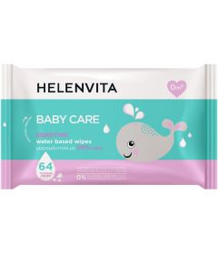 Helenvita Baby Care Sensitive Water Based Wipes 64pcs