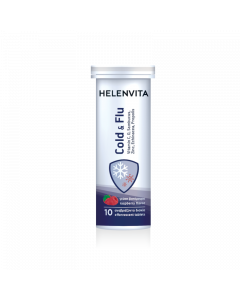 Helenvita Cold & Flu  Food Supplement for the Symptoms of Flu & Colds 10 Eff.tabs
