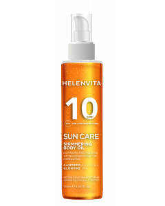 Helenvita Sun Care Αντηλιακό Λάδι Σώματος για Χρυσαφένια Όψη Επιδερμίδας SPF10 120ml