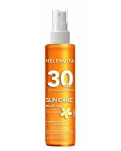 Helenvita Sun Care Αντηλιακό Λάδι Σώματος SPF30 120ml