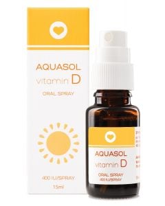 Minerva Aquasol Vitamin D3 Oral Spray 400IU 15ml