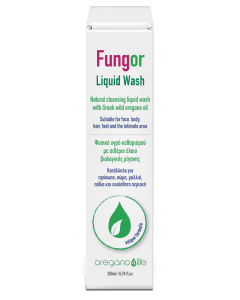 Oregano 4 Life Fungor Liquid Wash Φυσικό Υγρό Καθαρισμού με Αιθέριο Έλαιο Βιολογικής Ρίγανης 200ml