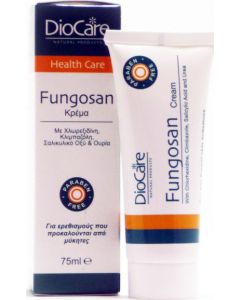 DioCare Fungosan Cream 75ml Κρέμα για Ερεθισμούς από Μύκητες