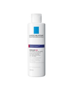 La Roche Posay Kerium DS Anti-Dandruff Shampoo 200ml Σαμπουάν Εντατικής Μικροαπολέπισης Κατά της Πιτυρίδας