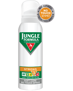 Jungle Formula Strong Soft Care No Touch Isect Repellent Spray 125ml Αντικουνουπικό Σπρέι