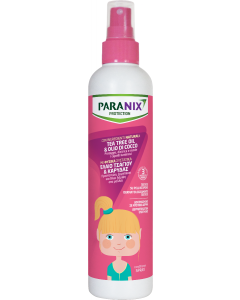 Paranix Protection Spray Girls 250ml Αντιφθειρικό Μαλακτικό Σπρέι με Έλαιο Τσαγιού & Καρύδας για Κορίτσια