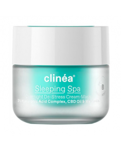 Clinea Sleeping Spa Cream-Mask Κρέμα-μάσκα de-stress νυκτός 50ml