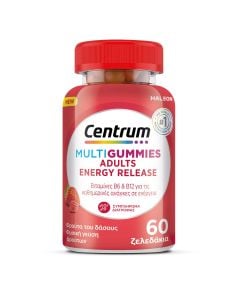 Centrum Συμπλήρωμα Διατροφής Ενηλίκων για Τόνωση & Ενέργεια 60gummies