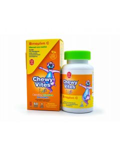 Vican Chewy Vites Kids Βιταμίνη C 80mg για Παιδιά σε Μασώμενα Ζελεδάκια Γεύση Πορτοκάλι 60ζελεδάκια