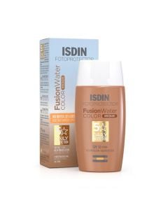 Isdin Fusion Water SPF50+ Color Bronze Αντηλιακό Προσώπου 50ml