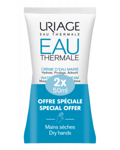 Uriage Promo Eau Thermale Water Hand Cream 2x50ml Ενυδατική & Προστατευτική Κρέμα Χεριών