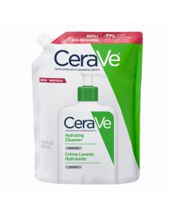 CeraVe Hydrating Cleanser Refill 473ml Non-Foaming Face & Body Cleanser for Normal to Dry Skin