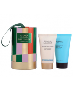 Ahava Promo Dare to Glow On-The-Go Duo with Mineral Hand Cream 40ml & Mineral Body Lotion Sea Kissed 40ml