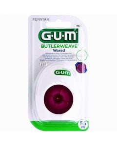Gum Weave Dental Floss Waxed Οδοντικό Νήμα Κηρωμένο