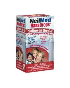 NeilMed Nasadrops 15 x 15ml Αμπούλες Φυσιολογικού Ορού 