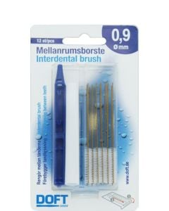 Doft Interdentals Μεσοδόντια Βουρτσάκια 0.9 12τεμάχια