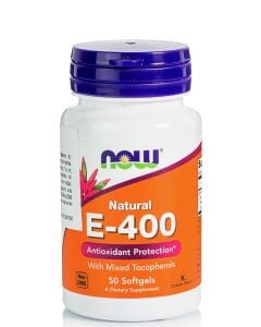 Now Foods Βιταμίνη E 400iu Mixed Tocopherols Unesterified 50κάψουλες για Αντιοξειδωτική Προστασία