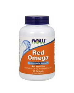 Now Foods Red Omega 3 Co-Q10 Ιχθυέλαιο 90 μαλακές κάψουλες