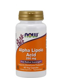 Now Foods Alpha Lipoic Acid 250mg 60φυτ.κάψουλες