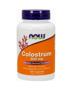 Now Foods Colostrum 500mg 120caps
