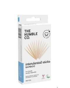 The Humble Co. Bamboo Toothpicks 100τμχ Οδοντογλυφίδες Μπαμπού