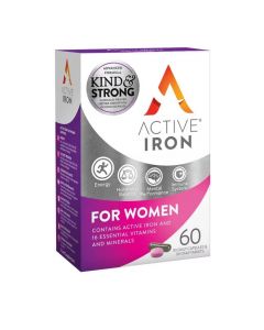 Active Iron for Women 30Caps + 30Tabs Συμπλήρωμα Διατροφής με Ενεργό Σίδηρο 