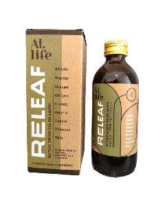Atlife Releaf Herbal Throat Syrop Φυσικό Σιρόπι Για Το Λαιμό Με Αλθαία, Θυμάρι και Φιλύρα 150ml