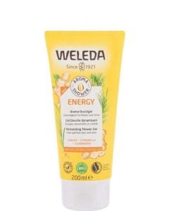 Weleda Aroma Shower Energy 200ml Τονωτικό Αφροντούς με Πιπερόριζα & Κιτρονέλα