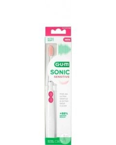 Gum Sonic Sensitive Ηλεκτρική Οδοντόβουρτσα για Ευαίσθητα Δόντια & Ούλα (4101) 1τεμάχιο