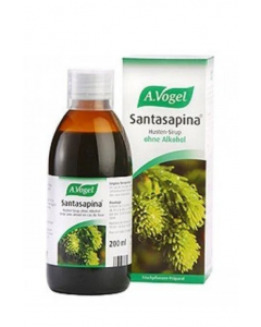 A.Vogel Santasapina Sirup 200ml Φυτικό Σιρόπι για το Βήχα & Πονόλαιμο