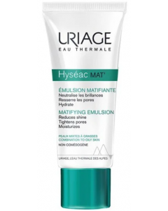 Uriage Hyseac Mat Emulsion 40ml Ματ Αποτέλεσμα για Λιπαρές Επιδερμίδες