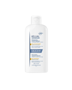 Ducray Kelual Squanorm Shampoo For Dry Dandruff 200ml Ρυθμιστικό Σαμπουάν Θεραπείας για Ξηρή Πιτυρίδα