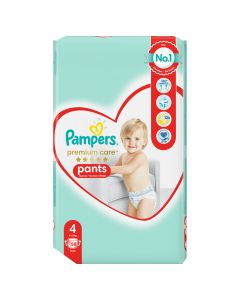 Pampers Premium Care Pants No.4 Mega Pack (9-15kg) Βρεφικές Πάνες-Βρακάκι 58τμχ