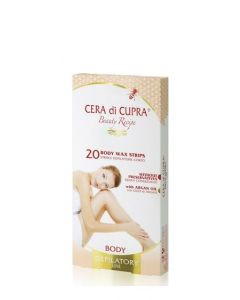 Cera di Cupra Wax Body Strips Αποτριχωτικές Ταινίες Σώματος 20 Tεμάχια