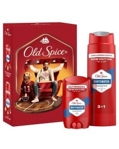 Old Spice Promo WhiteWater Αποσμητικό Στικ 50ml & Αφρόλουτρο & Σαμπουάν 250ml