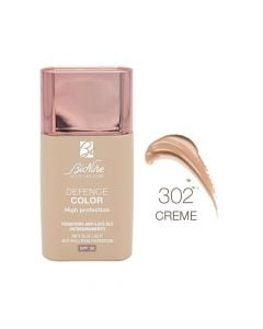 Bionike Defence Color High Protection Foundation Spf30, No302 Creme Καλυπτικό Foundation Με Υψηλή Αντηλιακή Προστασία 30ml